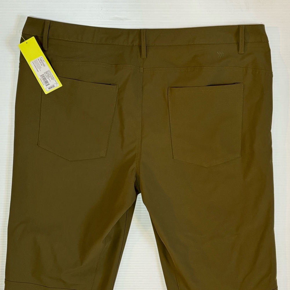 NWT Golf Pant Slim Olive Green 40 x 32 All In Motion - Picture 5 of 12